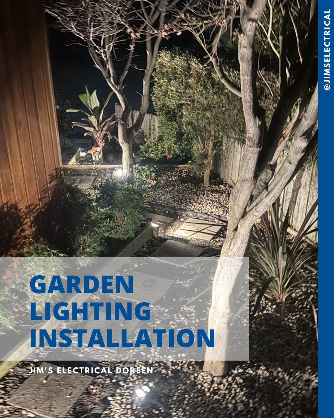 Garden Lighting Installation